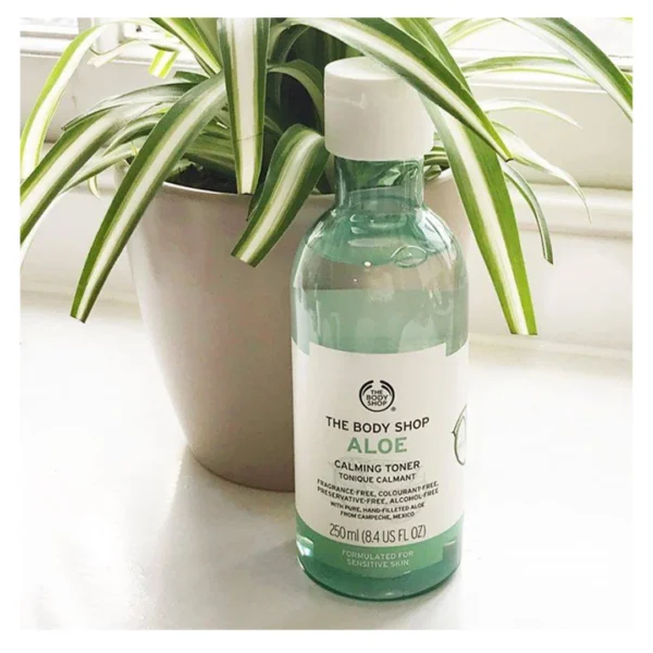 تونر تسکین دهنده آلوئه ورا بادی شاپ The Body Shop Aloe Calming Toner