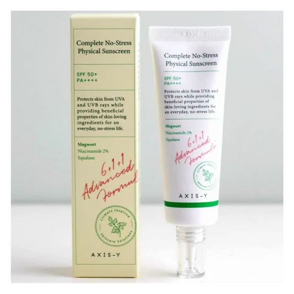 ضدآفتاب فیزیکی اکسیس وای AXIS-Y  No-Stress Physical Sunscreen 50ml