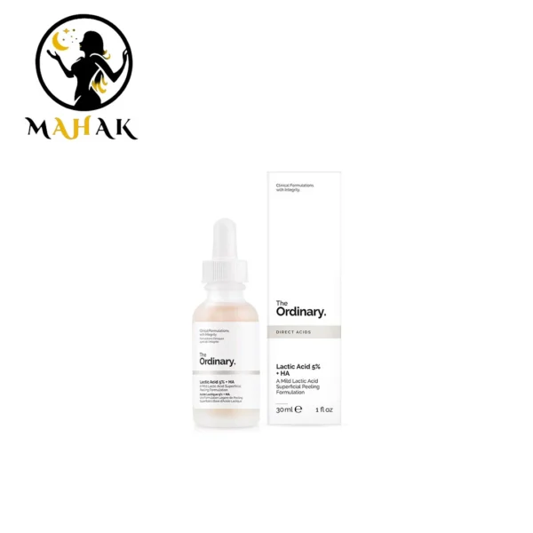 سرم لاکتیک اسید ۵% اوردینری The Ordinary Lactic Acid 5% + HA