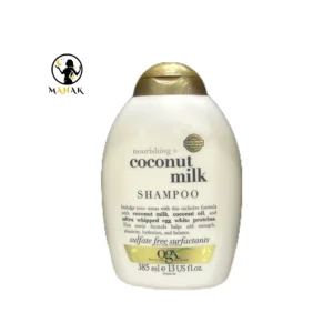 شامپو مغذی شیر نارگیل او جی ایکس Ogx Nourishing Coconut Milk Shampoo