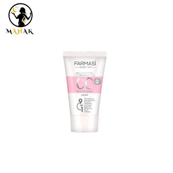 سی سی کرم فارماسی farmasi CC cream light to medium 02