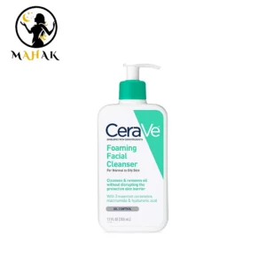 فوم ( ژل ) شستشو صورت سراوی پوست معمولی و چرب آمریکایی Cerave Foaming Cleanser for normal to oily skin