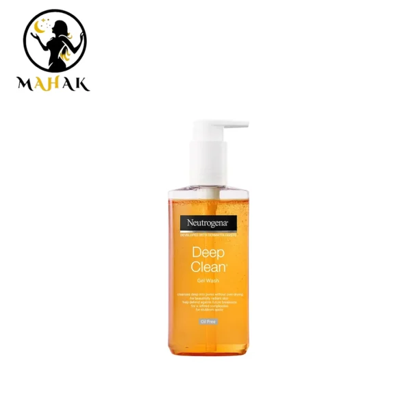 ژل شستشو دیپ کلین نوتروژینا Neutrogena deep clean Facial Wash 200ml