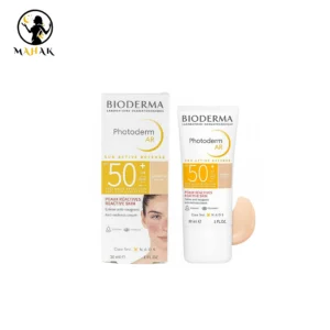 کرم ضد آفتاب بایودرما رنگی فتودرم آی ار Bioderma colored sunscreen Photoderm AR SPF50