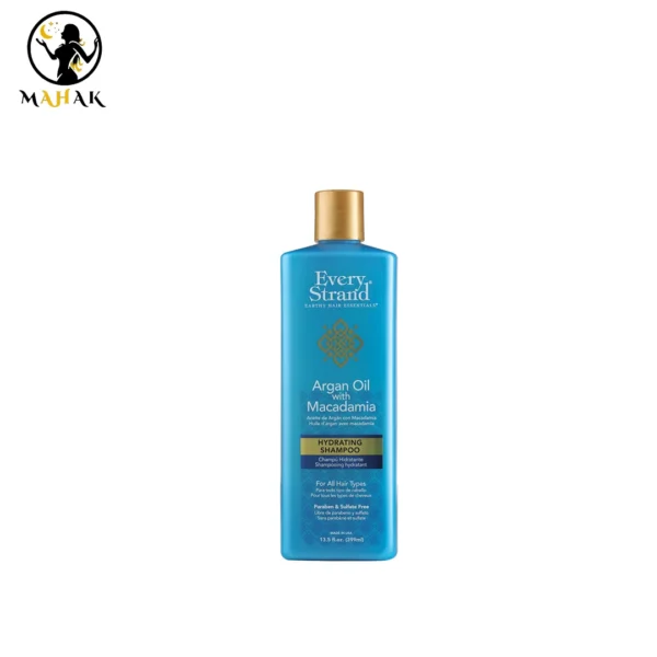 شامپو آبرسان روغن آرگان و ماکادامیا اوری استرند Every Strand Argan Oil with Macadamia Hydrating Shampoo