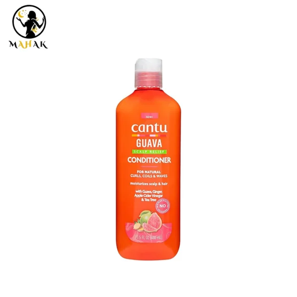 نرم کننده ( کاندیشنر ) داخل حمام گوآوا مو فر کانتو Cantu Guava Scalp Relief Conditioner 400ml