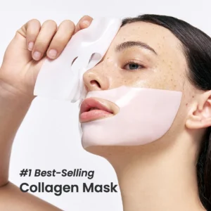 ماسک ورقه ای بیو کلاژن صورتی بایودنس مدل BIO COLLAGEN اصل