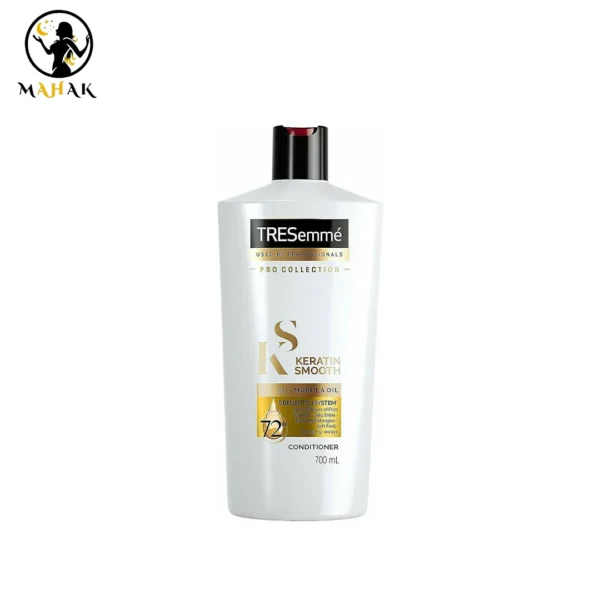 نرم کننده ( کاندیشنر ) مو کراتینه ترزمه مدل KERATIN SMOOTH Tresemme Keratin Smooth Conditioner 700Ml
