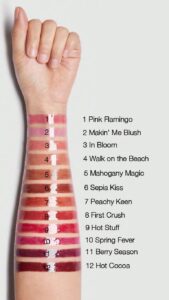 رنگ های بالم لب حجم دهنده و براق کننده ( لیپ پلامپر ) شیگلم اصل