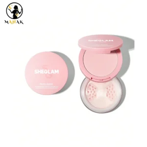 پودر فیکس دو منظوره (دو طبقه) صورت و زیر چشم صورتی شیگلم رنگ Bubblegum