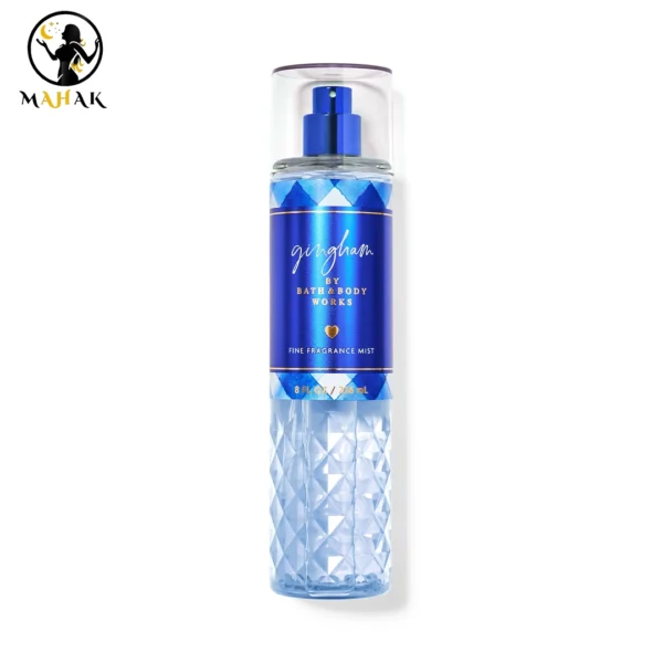 بادی اسپلش بث اند بادی گینگهام آبی body mist Bath & Body GINGHAN