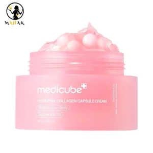 کرم کپسولی کلاژن PDRN صورتی مدی کیوب MEDICUBE