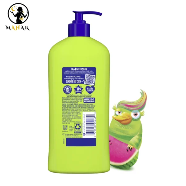 شامپو بچه 3در1 سواو کیدز هندوانه SUAVE KIDS