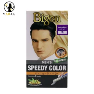 کیت رنگ موی سریع مردانه بیگن شماره 101 رنگ natural black