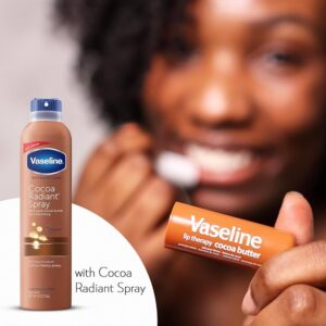 اسپری آبرسان و درخشان کننده کاکائو وازلین Vaseline Intensive Care Cocoa Radiant Spray Moisturizer 190Ml
