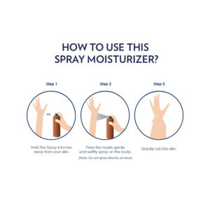 اسپری لوسیون آبرسان و درخشان کننده کاکائو وازلین Vaseline Intensive Care Cocoa Radiant Spray Moisturizer 190Ml