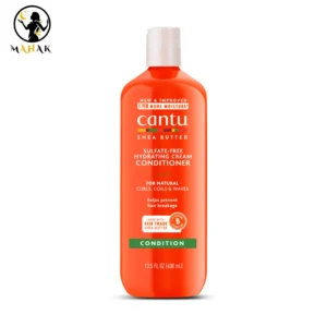 نرم کننده ( کاندیشنر ) آبرسان موی فر کانتو Cantu Sulfate Free Hydrating Cream Conditioner