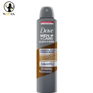 اسپری ضد تعریق مردانه داو مینرال چوب صندل مدل Mineral sandalwood