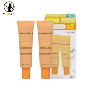 کرم ویتامینه روشن کننده دور چشم و صورت هویج برینگ گرین bring green