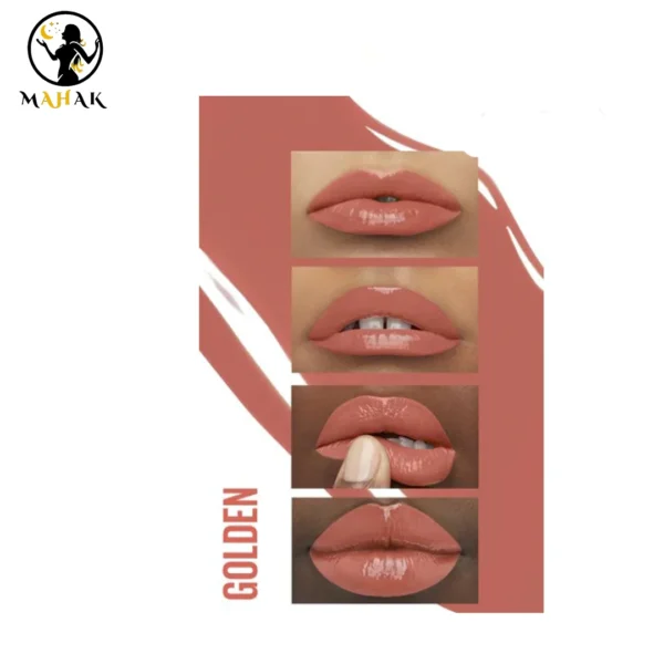 رژ لب مایع براق میبلین سوپر استی مدل VINYL INK شماره 105 رنگ GOLDEN