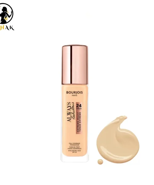 کرم پودر بورژوا مدل ALWAYS شماره 120 رنگ LIGHT IVORY حجم 30 میل