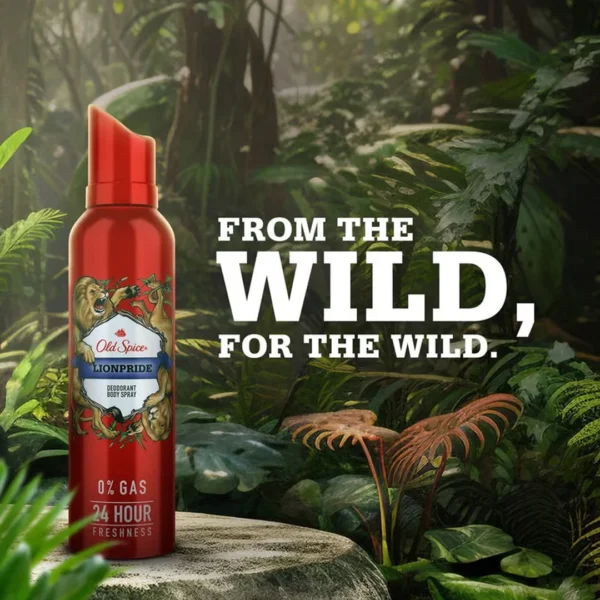 اسپری بدن اولد اسپایس Old Spice مدل LIONPRIDE