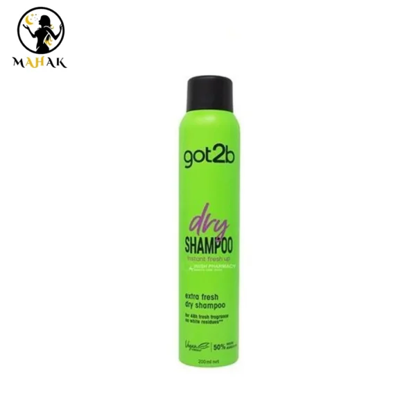 شامپو خشک گات تو بی | Got2b مدل Extra Fresh حجم 200 میل