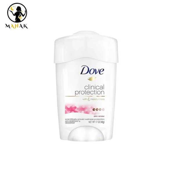 مام کلینیکال داو Dove مدل Skin Renew صورتی حجم ۴۸ گرم